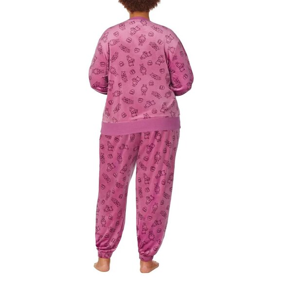 Character Ladies' Fleece 2-piece Pajamas - Picture 4 of 6